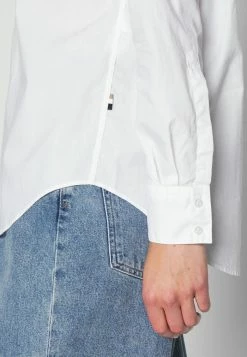 BOSS BEFELIZE - Button-down Blouse - White -BOSS Sales Store f75bddb44a0d4021abc4288af3d208c2