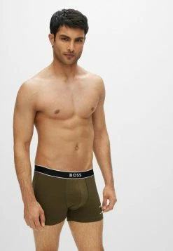 BOSS LOGO - Pants - Dark Green Three