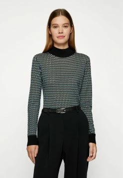 BOSS ANA REVERSIBLE BELT 2CM - Waist Belt - Black