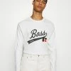 BOSS X RUSSELL ATHLETIC - Long Sleeved Top - Open White