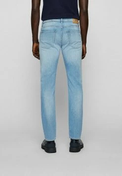 BOSS Slim Fit Jeans - Turquoise -BOSS Sales Store f82073391cad42bc8cd5ce3c4e6b607b