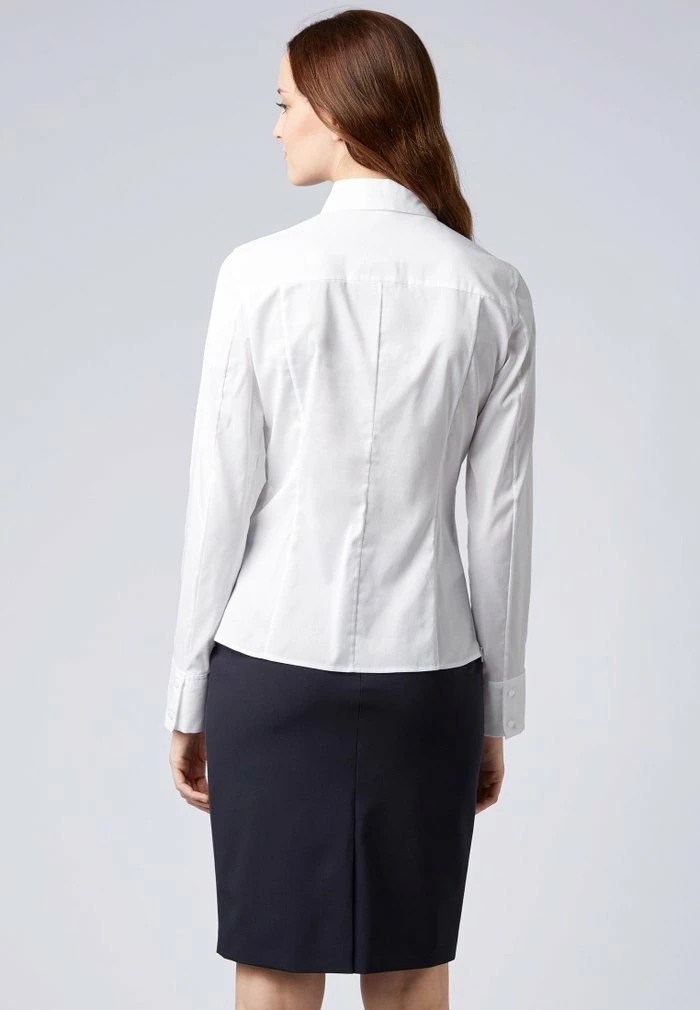 BOSS BASHINA - Button-down Blouse - White 5 BOSS BASHINA - Button-down Blouse - White - Image 3
