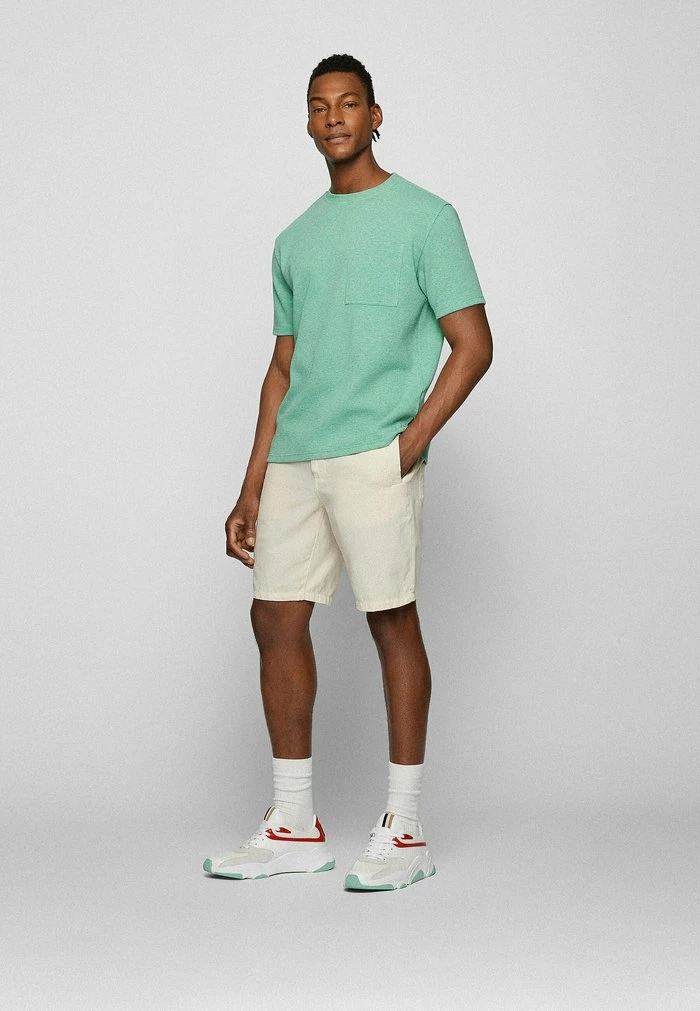 BOSS TEMPESTSHORT - Basic T-shirt - Light Green 4 BOSS TEMPESTSHORT - Basic T-shirt - Light Green - Image 2