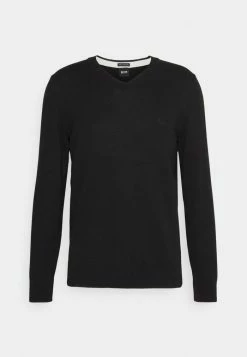 BOSS PACELLO - Jumper - Black -BOSS Sales Store fa38a70227d445cbb2ab539b40c62d2d