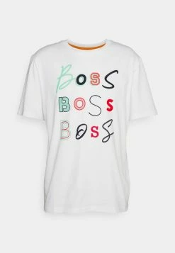 BOSS TEE LOGO FUN - Print T-shirt - White -BOSS Sales Store fa52c4b09c3144c689dcbc2c3fd746b6