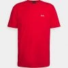 BOSS TEE - Basic T-shirt - Medium Red -BOSS Sales Store fa5330f895b0485f970b789cbd89befd