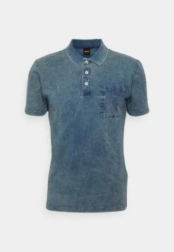 BOSS PEACID - Polo Shirt - Dark-blue Denim -BOSS Sales Store fabdc495912c448d8bb9ea5b281b6eb9