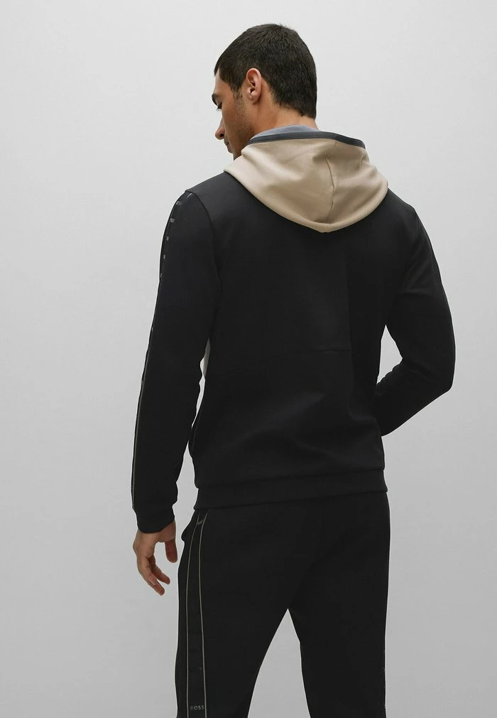 BOSS SAGGY - Zip-up Sweatshirt - Schwarz Eins 5 BOSS SAGGY - Zip-up Sweatshirt - Schwarz Eins - Image 3