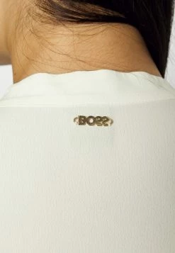 BOSS BAWENAH - Button-down Blouse - Open White -BOSS Sales Store fbf2582ef05347cda061bc594587e76b