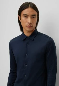 BOSS ROAN F - Formal Shirt - Dark Blue Four -BOSS Sales Store fc8265908f934373bcfe62555f42a46b