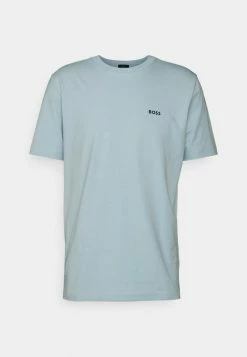 BOSS TEE - Basic T-shirt - Light Pastel Blue -BOSS Sales Store fcbcdde1c06448a38549022c6f70faf0