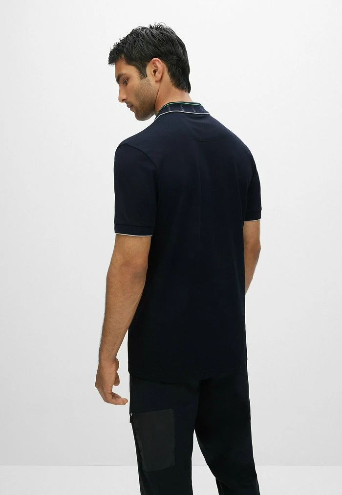 BOSS Polo Shirt - Dark Blue Two 5 BOSS Polo Shirt - Dark Blue Two - Image 3