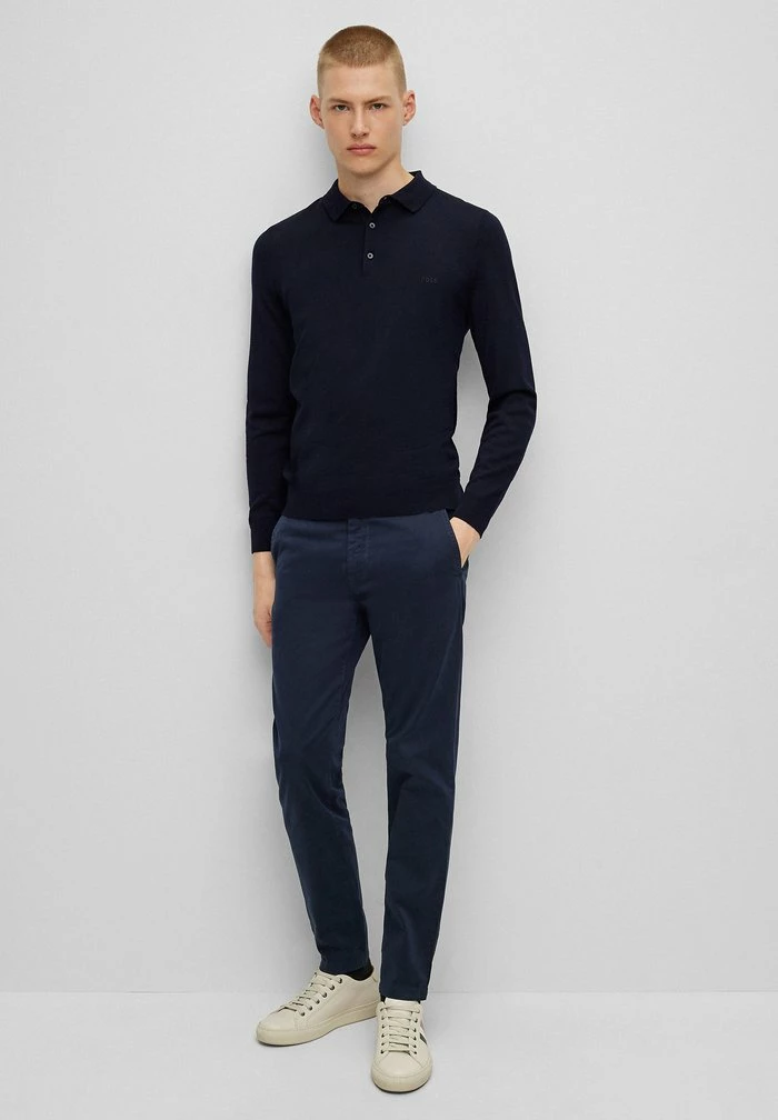 BOSS BONO - Polo Shirt - Dark Blue 4 BOSS BONO - Polo Shirt - Dark Blue - Image 2