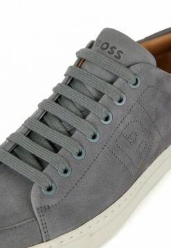 BOSS MIRAGE TENN NUB - Trainers - Grey Seven -BOSS Sales Store fd3e7406498e4468bdf3ce720b277db6