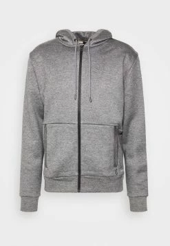 BOSS SEEGER - Zip-up Sweatshirt - Open Grey -BOSS Sales Store fd56d79bc96c4fd19b76c7d90bd6d735
