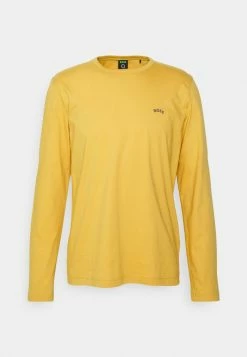 BOSS TOGN CURVED - Long Sleeved Top - Mustard Yellow