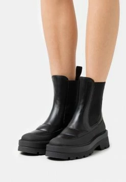 BOSS DENORY PADDED - Classic Ankle Boots - Black