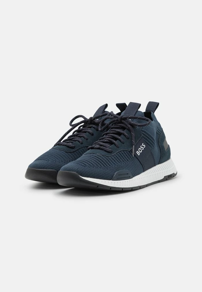 BOSS TITANIUM RUNN - Trainers - Dark Blue 4 BOSS TITANIUM RUNN - Trainers - Dark Blue - Image 2