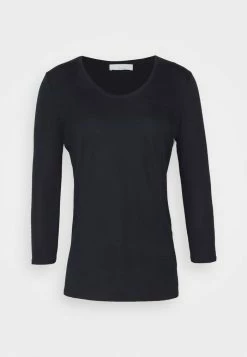 BOSS ECIRASA - Long Sleeved Top - Midnight -BOSS Sales Store ff4ac47fb58f4f6ab71041035a37aed4