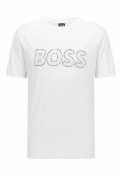 BOSS Print T-shirt - White -BOSS Sales Store ff605edaad8648058cac7db2a850be09
