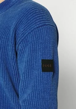 BOSS KOMENTINO - Jumper - Medium Blue -BOSS Sales Store ffe9a390823c4f9e8722e3081cd767c1