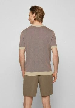 BOSS Basic T-shirt - Light Beige -BOSS Sales Store fff14c21908649c89e25586108b561f0